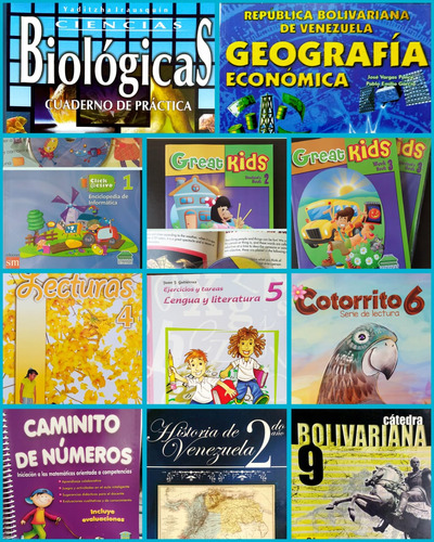 Libros De Básica Y Bachillerato 