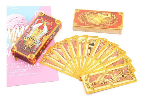 Set De Cartas Clow Sakura Cardcaptor Grande Anime Colección