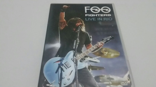 Dvd Foio Fighters - Live In Rio - Original (Usado)