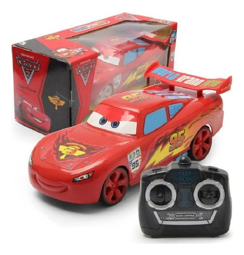 Juguete Cars 3 Auto Control Remoto Rayo Mcqueen Pixar