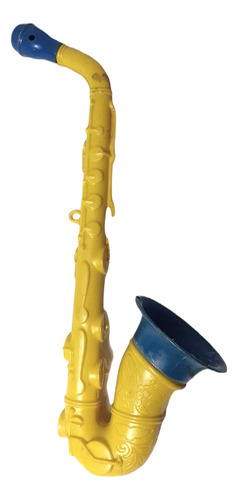 Pequeño Saxofón De Plástico Juguete Infantil Vintage