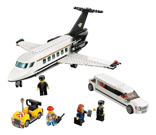 Kit De Construcción Lego City 60102 Servicio Vip Aeropuer...