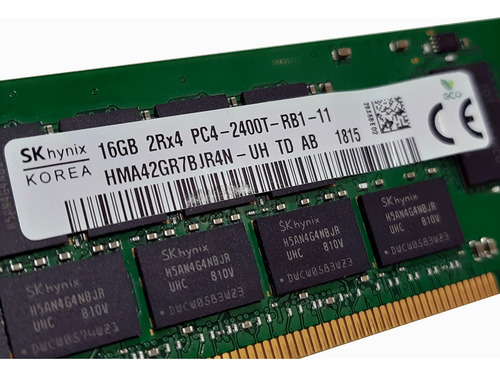 Memória Ram Skhynix Ddr4 16 Gb 2400 Mhz Dim Ecc Reg Servidor (Usado)