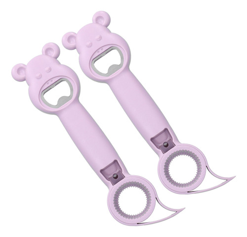 Abridor Manual Violet De 2 Latas 4 En 1, Universal Y Portáti