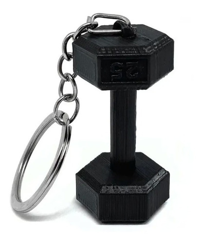 Imagen 3 de 4 de Llavero Con Forma De Mancuerna Pesas Fitness - Ideal Regalo