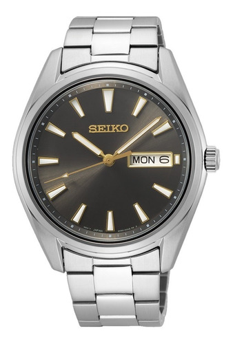 Reloj Seiko Hombre Sur343 P1  Cristal Zafiro Sumergible