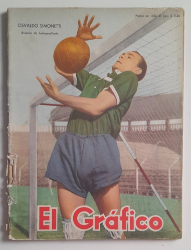 Revista El Grafico 1506 Independiente - River Racing 1948