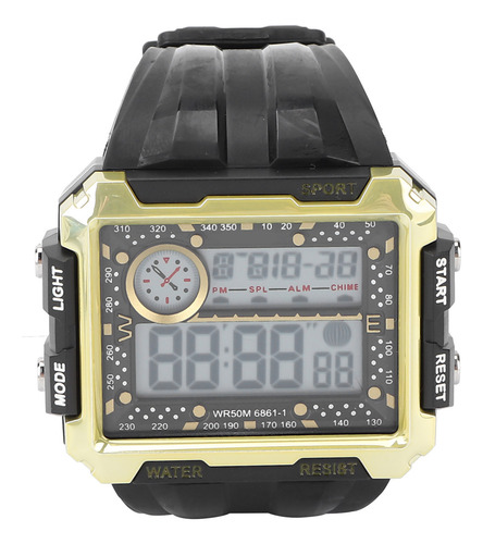 Relógios De Pulso Eletrônicos Masculinos Watch Night Waterpr