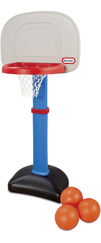 Set De Baloncesto Little Tikes Easy Score, 3 Pelotas, Color