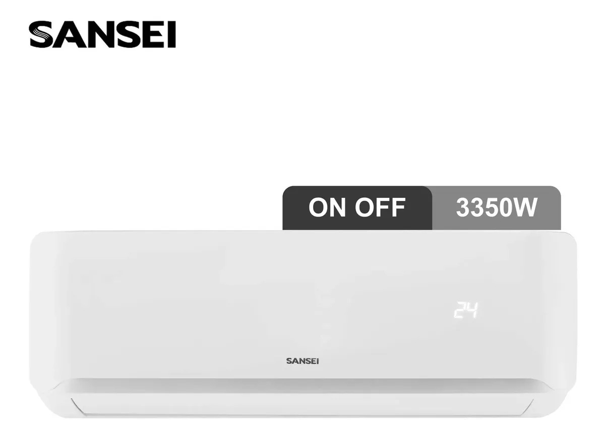 Aire Acondicionado Sansei Split Frío/calor 2881 Frigorías Blanco