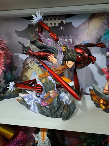 Figura Resina Monkey D Luffy Snakman One Piece Th Studio