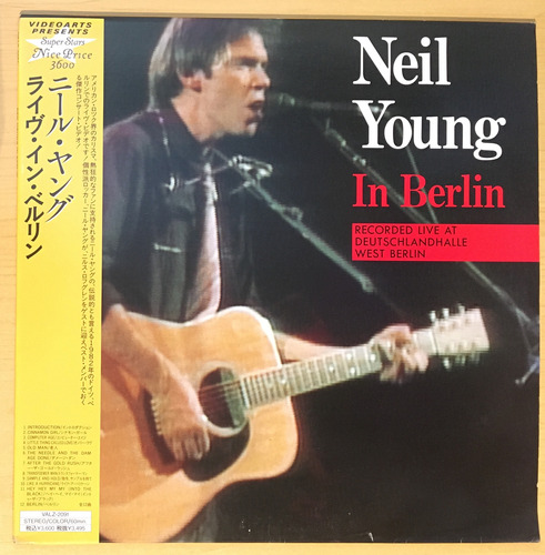 Neil Young - In Berlin - Laserdisc Japonês