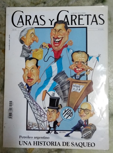 Revista Caras Y Caretas. Noviembre 2007 Nº 2216