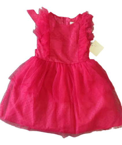 Vestidos Rojos Para Niñas, Peaches Petal Sfn 