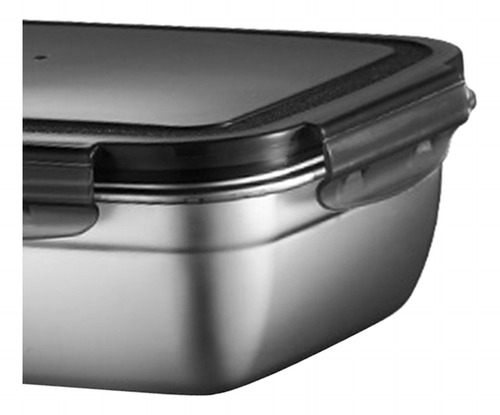 Contenedor De Almacenamiento De Alimentos Rectangular, 850ml