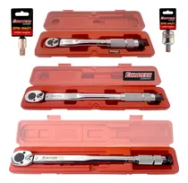 Comprar 3 Torquimetros 1\u002F2 3\u002F8 1\u002F4 + 2 Adaptadores 3\u002F8-1\u002F2 Y 3\u002F8-1\u002F4