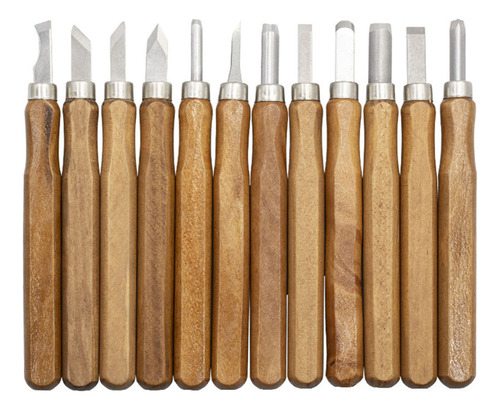 Cincel Para Tallar Madera, Mango De Madera, Cuchilla De Acer