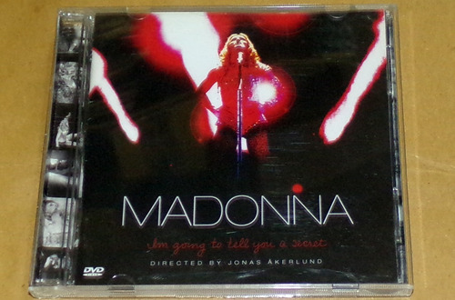 Madonna I'm Going To Tell You A Secret Cd + Dvd Promo Kktus