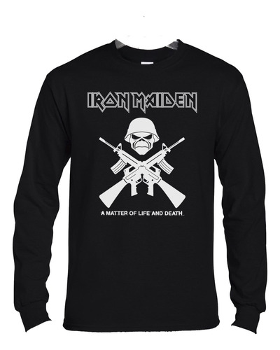 Polera Ml Iron Maiden A Matter Of Life And Death Metal Abomi
