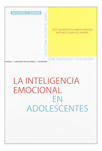 Inteligencia Emocional En Adolescentes - Navarro Villanova J