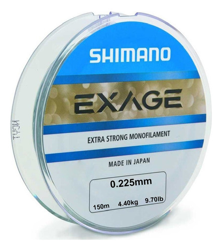 Línea Pesca Shimano Exage Extra Strong 0.225 Monofilamento