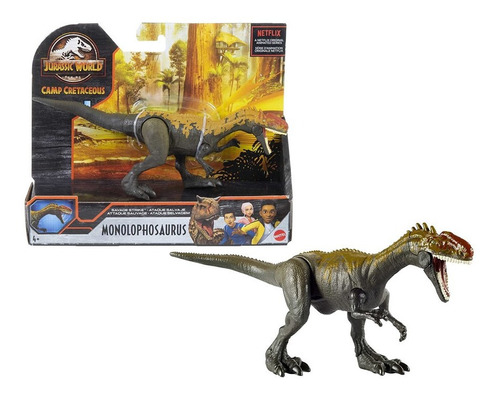 Jurassic World Dinosaurio Monolophosaurus Mattel Original