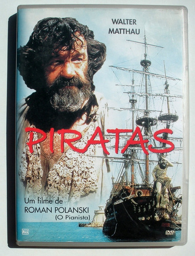 Dvd - Piratas - Roman Polanski - Walter Matthau - Imp Brasil