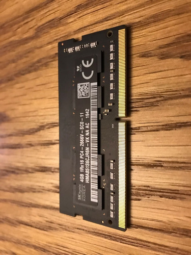 Memoria Ram Ddr4 4gb Laptop Pc Y Mac Pc-2666v-sc0-11