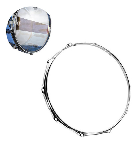 Aro De Bateria 13'' Com 8 Furos Para Esteira Torelli Bph 318