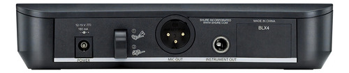 Micrófono Inalámbrico Shure Blx24-pg58 Negro Negro