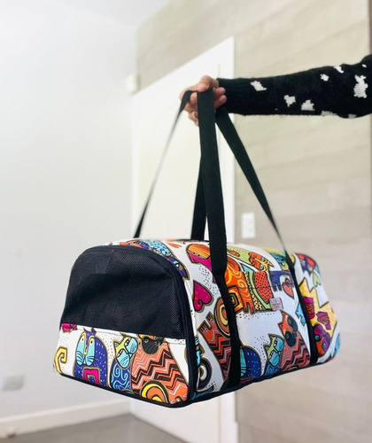 Bolso Transportador Myd Perro/gato Para Aerolínea Fly Bondi