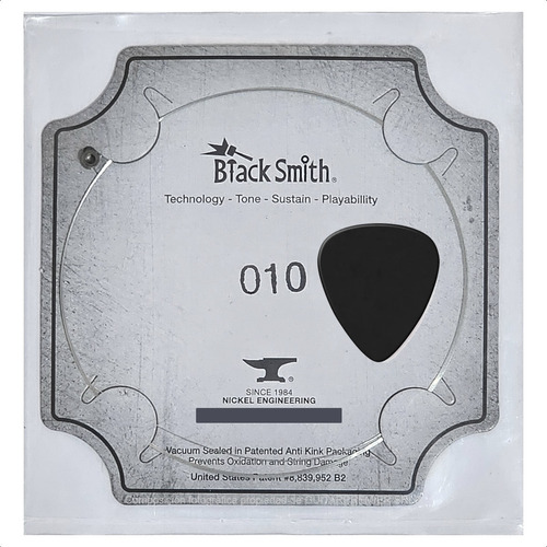 Cuerda Suelta Guitarra Electrica Acustica 010 Blacksmith Pua
