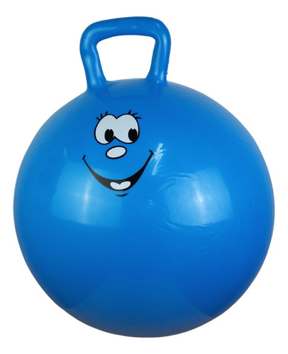 Bola De Saltar Brinquedo Pula Pula Upaupa Infantil Azul 60cm