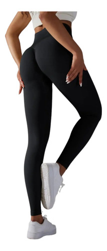 Calzas Leggings Push Up Color Solido