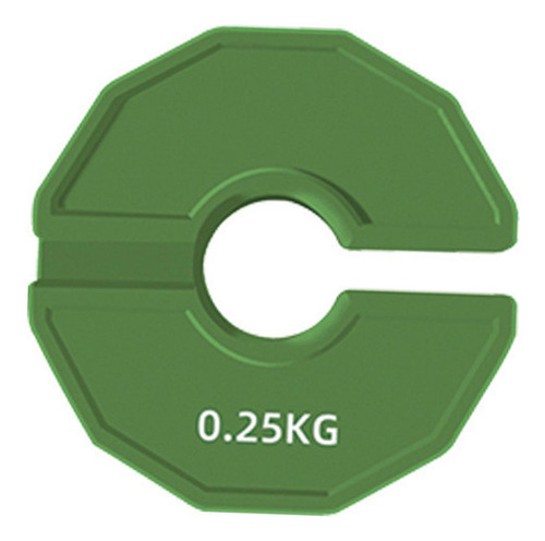 Entrenamiento De Fuerza Micro Plate 0.25 Kg Verde