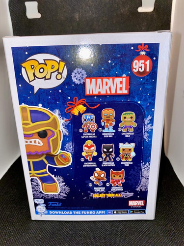 Funko Pop Marvel Thanos Galleta De Jengibre N°951 Funko Shop