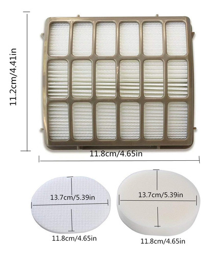 Filtro Hepa Para Shark Navigator Dlx Nv60-nv141