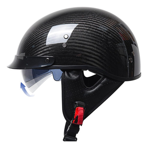 Casco Para Moto Logto 500t Motorc Talla Xl Color Negro