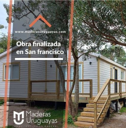 Imagen 4 de 10 de Cabañas Casas En Madera Decks Construcción Carpintero Piria.