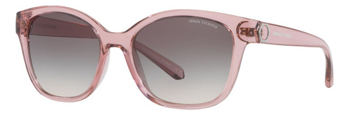 Óculos de sol originais Armani Exchange Ax4127 rosa