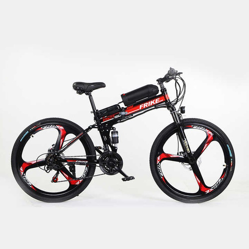 Bicicleta Eléctrica Montañera Plegable De 26  36v8ah Frike