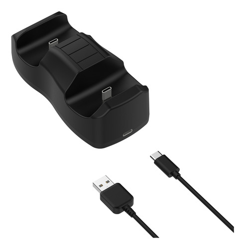 Cargador De Controlador Dualsense Con Dos Puertos Tipo C Por