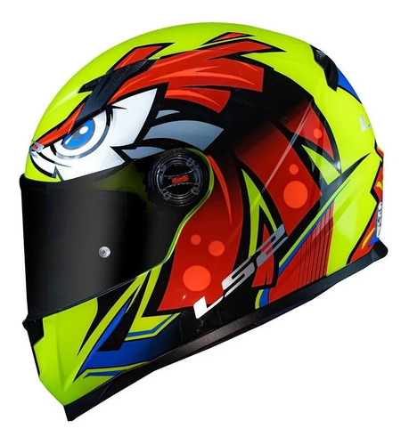 Capacete Ls2 Classic Ff358 Tribal Lançamento Motociclista