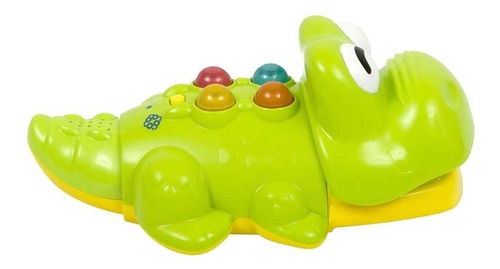 Imagen 2 de 10 de Cocodrilo Con Luz Y Sonido Interactivo Winfun Jeg 0699-nl