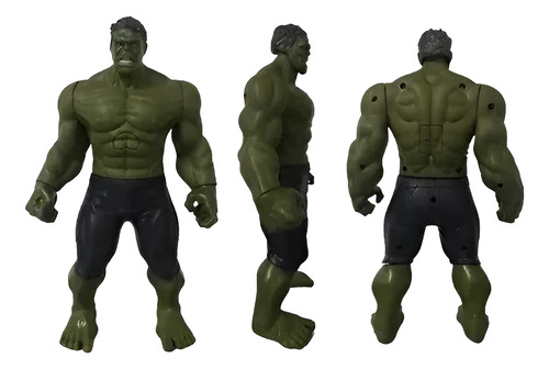Muñeco Hulk Verde Luz Y Sonido Alternativo 30cm Increible