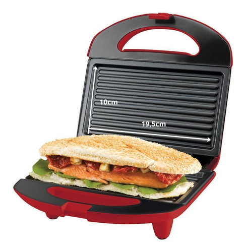 Sanduicheira Cadence Minigrill Colors San231 Antiaderente