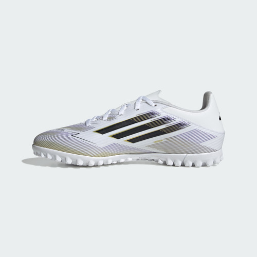 Botines Adidas Fútbol F50 Club Pasto Unisex Blanco Jr4387