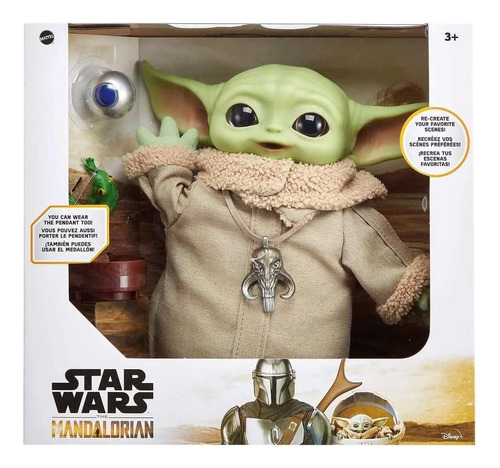 Mattel Star Wars The Mandalorian Grogu Bebe Yoda 33 Ctm