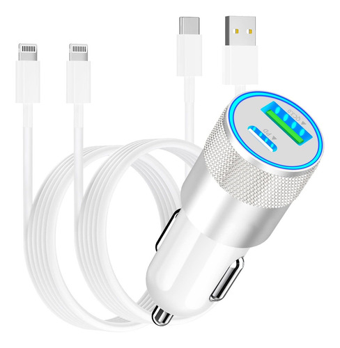 [apple Mfi Certified] iPhone Usb-c Fast Car Carger, Godmades