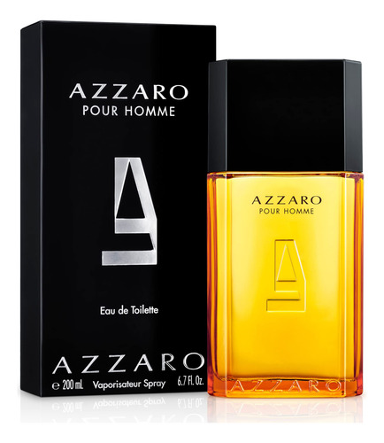 Perfume Azzaro Pour Homme Eau De Toilette 200 Ml Para Hombre